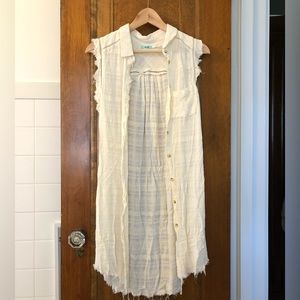 Urban Outfitters Kimchi Blue Button Up Tunic